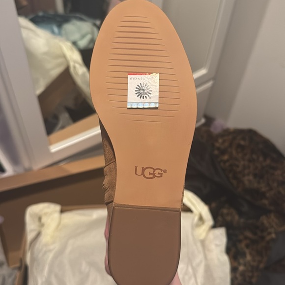 Women's Tan Suede Knee-High Boots - Picture 6 of 6